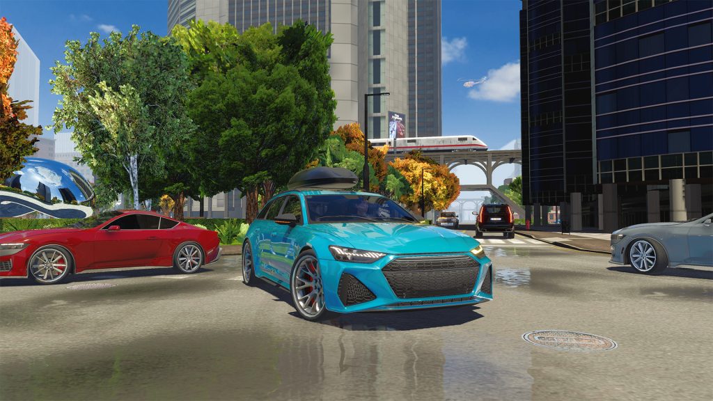 Audi RS6 Driving Game